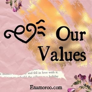 Enamoroo values: inclusivity, respect, and kindness! All couples are welcome here!